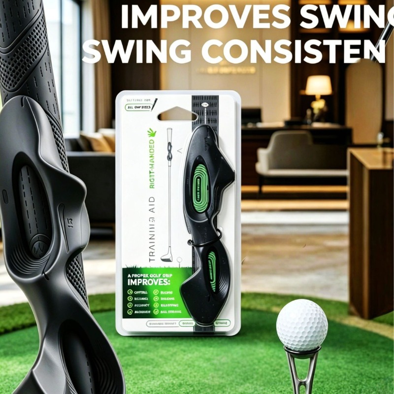 Training Aid Swing - ゴルフグリップコレクター スイングトレーナーエイド 初心者向け手の姿勢矯正ツール ユニバーサルゴルフクラブトレーニングアクセサリー 2個セット