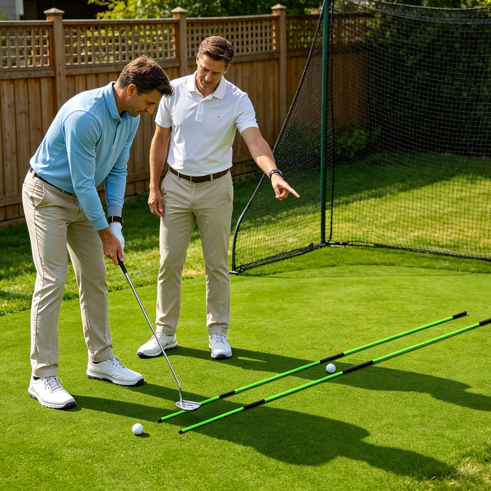 ゴルフスイングトレーナー 角度調整可能 パッティング練習ツー - Training Aid Swing のレビューと価格