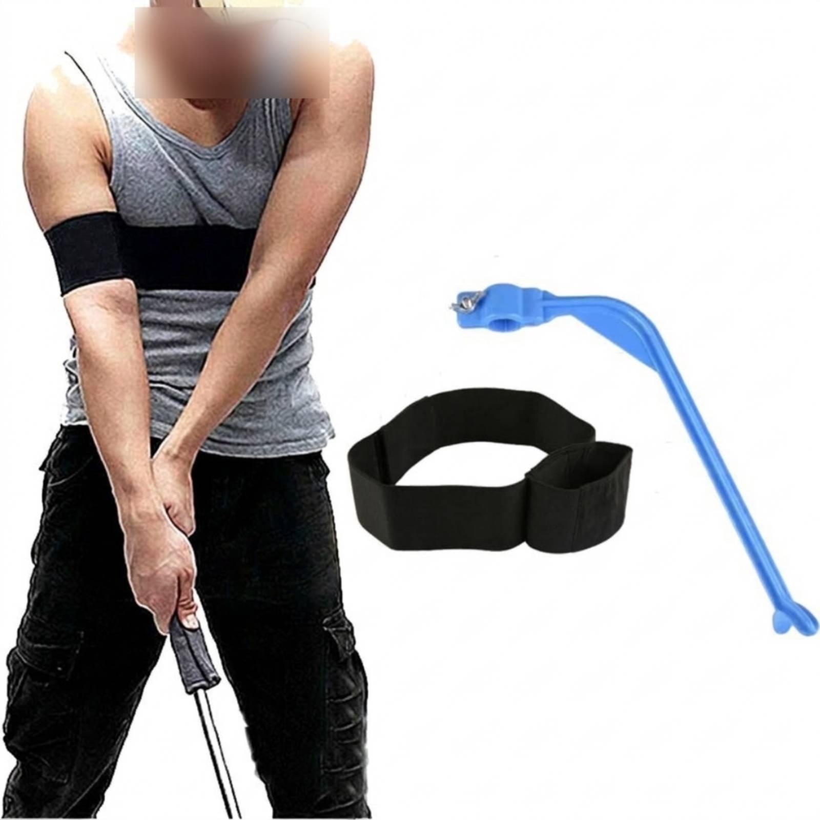 ゴルフスイングトレーニング補助ストラップ ポータブルゴルフス - Training Aid Swing のレビューと価格