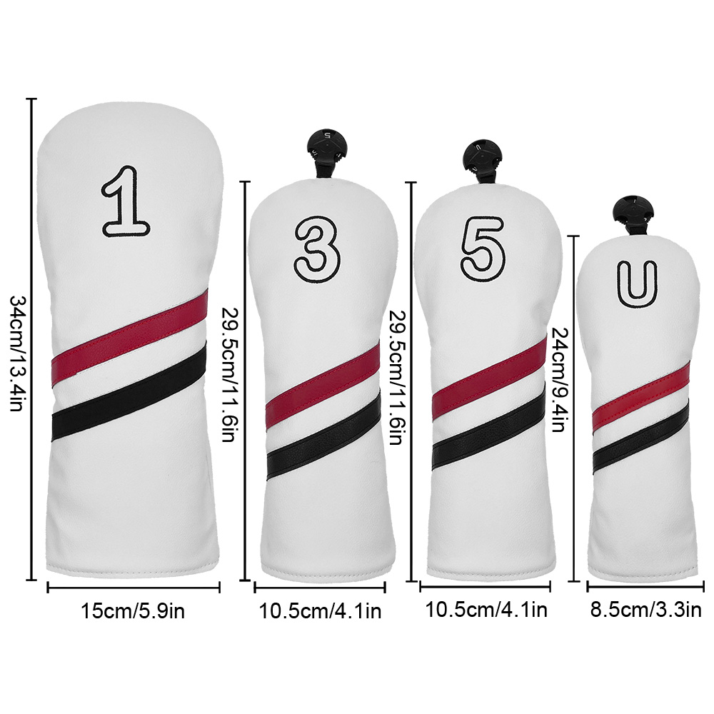ゴルフクラブ # 1 # 3 # 5 # Uウッドヘッドカバ - Golf Equipment Organizer のレビューと価格