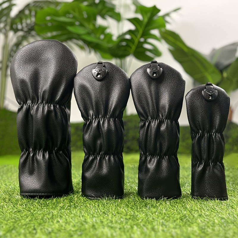 レトロブラックポーカーゴルフクラブヘッドカバー - 厚みのあ - Golf Equipment Organizer のレビューと価格