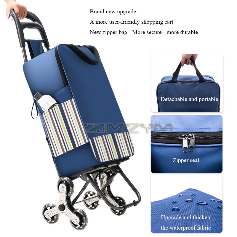 35L大容量手引きカート折りたたみ階段昇降台車防水ポータブル - Pull Cart Fold のレビューと価格