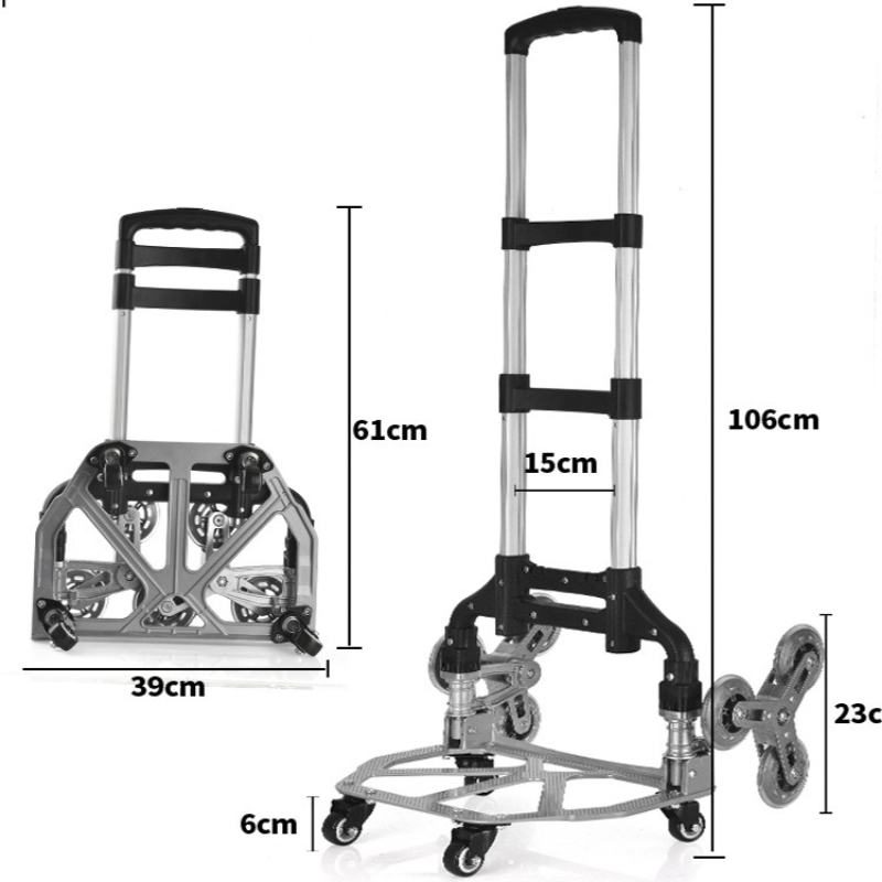階段を上る、手引きカート、荷物運搬、小型トレーラー、折りたた - Pull Cart Fold のレビューと価格
